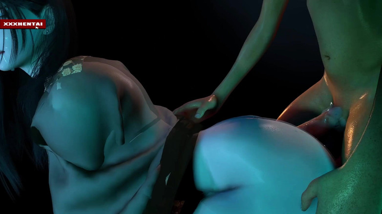 X Hentai: Otrogen fru renderad och förtjusande - 3D -animering