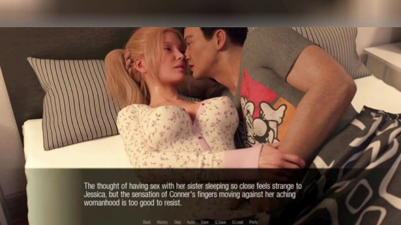 3DXXXTEEN2 Cartoon: A irmã da Jessica, Blush-Prone. 3D pornô cartoon sexo