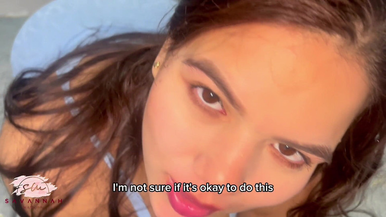 Savannah Watson: 安全摄像头记录我们和表妹的粗暴性爱 - Savannah Watson