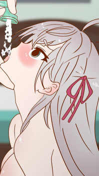 Il a accidentellement coincé son doigt dans sa chatte en lui giflant la culotte ! Revenge girl, dessin animé hentai, parodie !