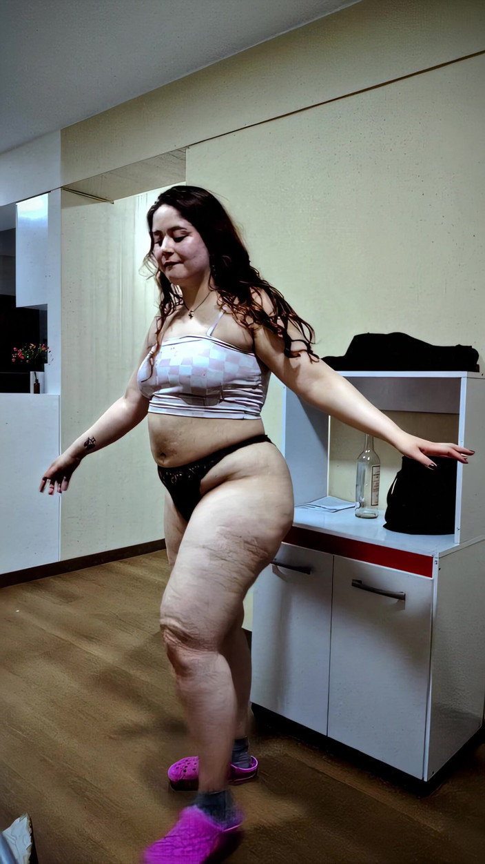 Nicole Passat: La Tonta De La Grasa De Nicole: Sacudir El Culo...