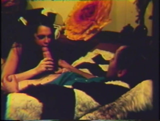 Vintage Usa: Sexy mladá dívka v klasické tvrdé sexuální scéně