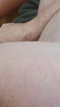 Guy in High Heels Rosa Jerks off with Her Foot and Cums in Her Shoe
