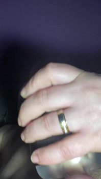 Sex Toy and Cum One Hand