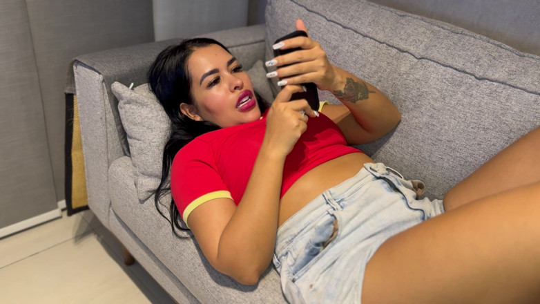 Lalucero: Accidental Video Call with Vinycius, My Pussy Gets Wet After...