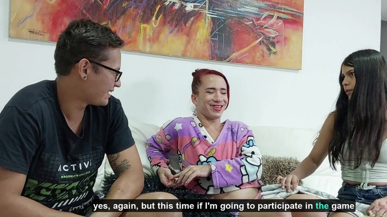 Palmas Records Trans: Cute Hot Trans Playing to Discover Flavors