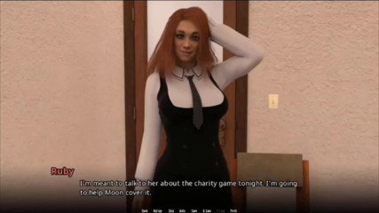 Visual Novels: Universitatea WVM Stars, partea 131 - futai adânc cu matură sexy în gât