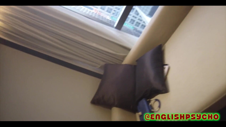 English Psycho: Trans hatun öğretmen Praew sert seks için otel odama geldi