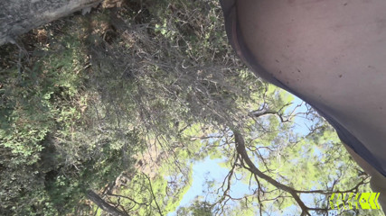 Nylondelux: Pissing on Nylon Feet in the Forest