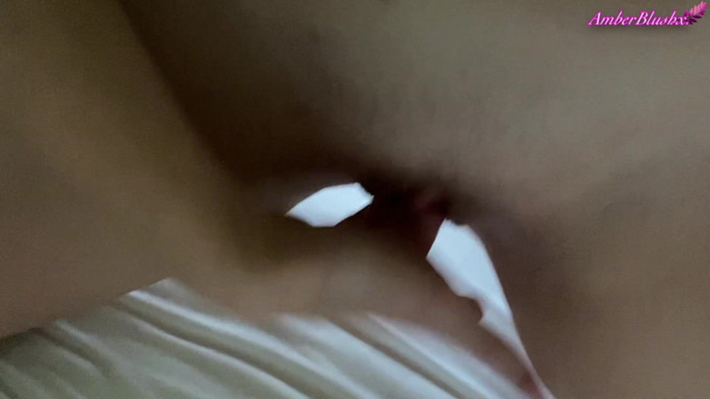 AmberBlushx: Brincalhona cadela dedos sua vagina suave na câmera