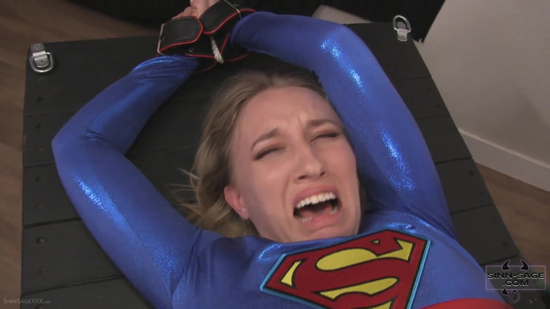 Sinn Sage: Supergirl's Super Pussy Featuring Sinn Sage, Riley Reyes