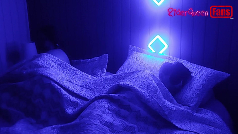 Riderqueen: Bbw-milf genietend, alleen slow motion-fans