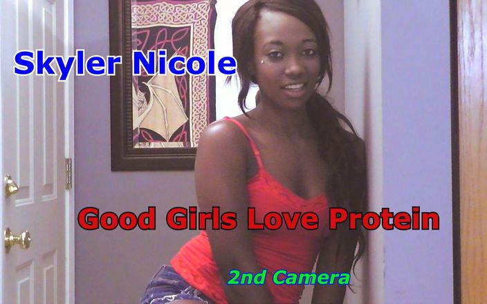 Average Joe xxx: Skyler Nicole tato dívka miluje proteinovou 2. kameru