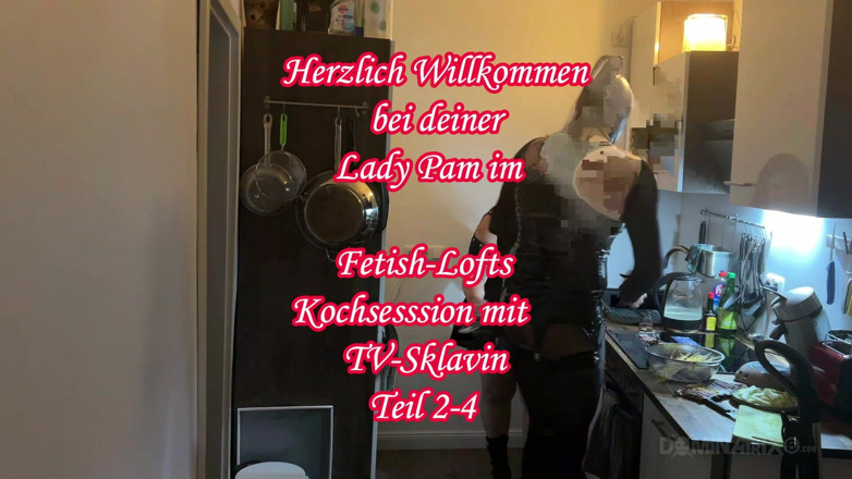 LadyPam: Kitchen Fetish Squirting Madness - Mature Sluts Drenched Everywhere