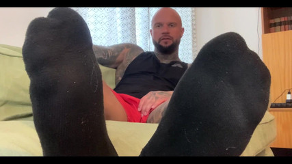 Jasons feet: Sniffing Your Stepdads Stinky Post Gym Feet