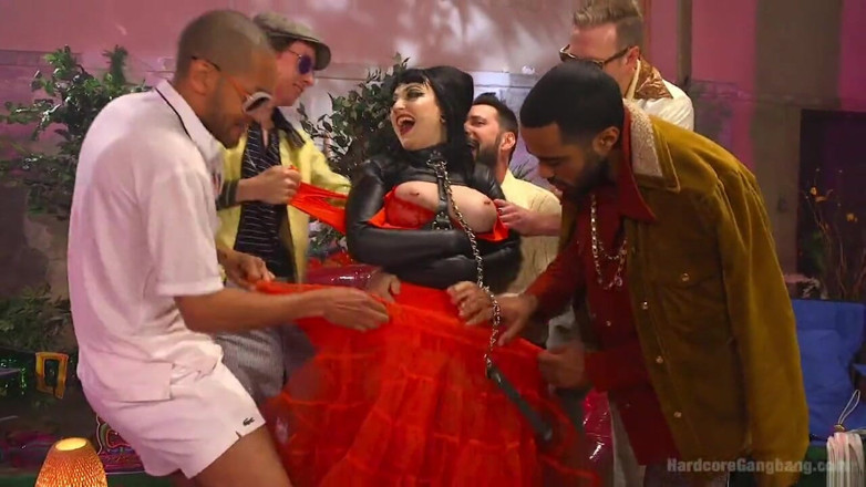 Hardcore Gangbang by Kink: Sapık flamingolar: fragman parkında çöp sürtük 5 azgın adam tarafından grup seks...