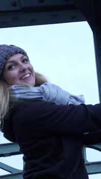 Německý skaut - sladká německá blonďatá dívka Amelie Lei Vyzvedněte na casting bez kondomu, šukání