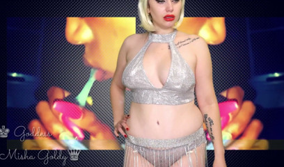 Goddess Misha Goldy: You will be in the spotlight of gangbang party!