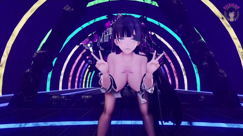 Velvixian: Una sexy miLF che balla + sesso con pose multiple