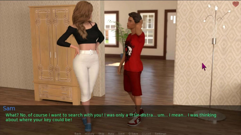 Visual Novels: Bir evli kadın ve üvey anne bölüm 29 - öğrenci bir bakışla soyunuyor ateşli...