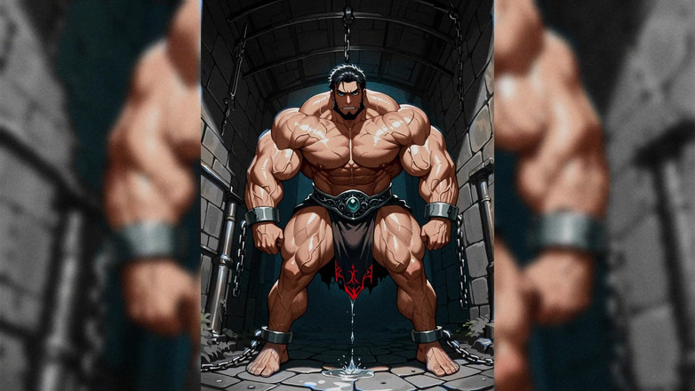 Erotic Man: Ai erotic fantasy м'язи чоловіки ковзає
