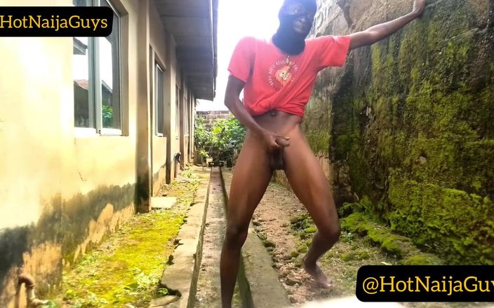 Hot Naija Guys Gay: Un ghetto pubien se masturbe