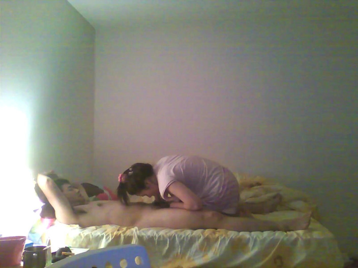 SquishMallow3328: Submissive Chinese Slut Sucks My Dick and Swallows My Cum