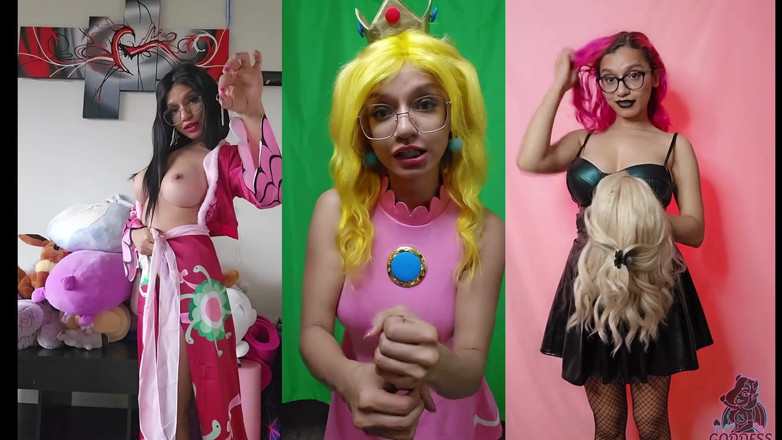 Goddess Rarity: स्वामिनी Rarity Cosplay आपको हिलाने के लिए आड़ू के रूप में खेलती है