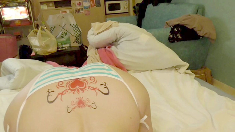 hiro_mayu_couple_jp: Mayu No.49 Anal yalama, bukkake yutma, göz devirme, mikro bikini,...
