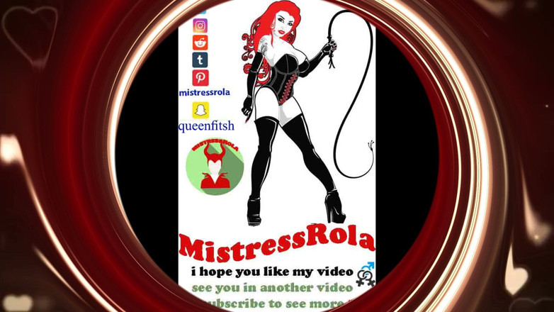 Mistressrola: Punishment My Slave Extreme Hard Whippin