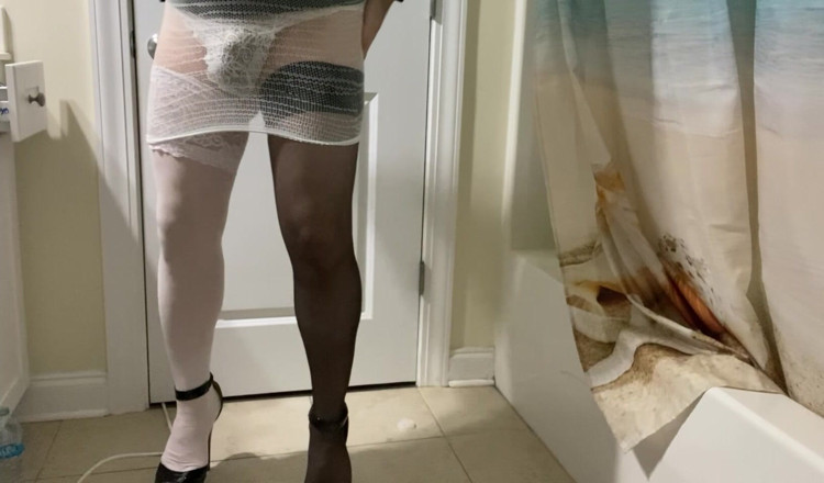MadisonCD2025: Crossdresser amatér zeptejte se, zda se vám líbí nejlepší černé nebo...