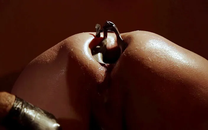 Ines Gapehole: My ass getting fisted and spread with a speculum