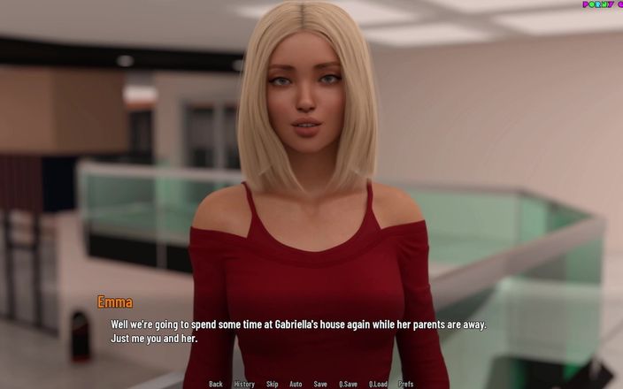 Porny Games: Университетские дни от Greebo - raw с тетей Skylar 7