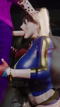 Harley Quinn ist ein joker, verrückter sex