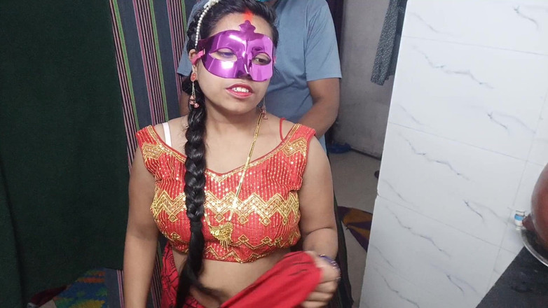 Hindi-Sex: Apasionado sexo amateur indio romántico y real casero!