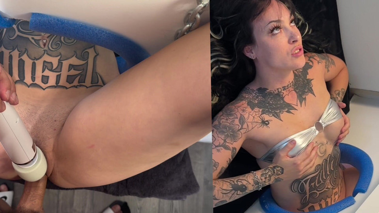 Teddy Tarantino: Tatted College Babe Millie Millz &amp; Teddy Tarantino Female Glory Hole