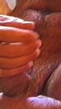 Muscular Stud Strokes His Thick Cock Slowly