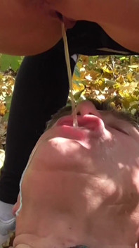 Outdoor Piss Mouth
