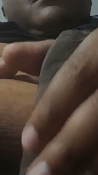Bbw Trans ebony assexuální masturbace