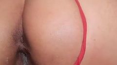 Brunna Hot Brazilian Married Slut Giving Her Pussy in Amateur Video Seen in a New Angle of This Slut Taking Slaps and Cumshot in