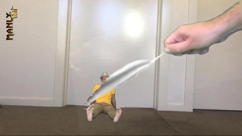 Manlyfoot: Tormento de cosquillas gigante - para un hombre pequeño - pie manía -...