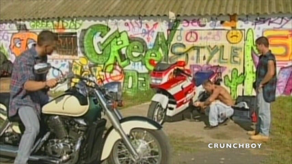 FRENCH AMATORS SEXTAPES: Straight motorbiker fucking outdoor