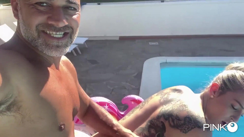 Pinko Club: Christian Clay breaks the ass of busty Marica Chanelle