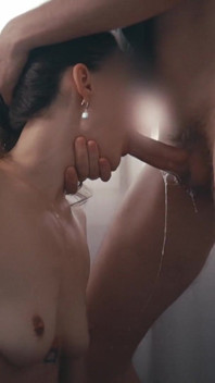 Selbstgedreht, Tiefe Orale Liebe. Sperma Im Mund - Amateur Lanreta