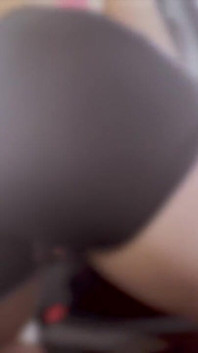 Risky Car Sex: BBC Fucks the Jogger with Big Butt and Creampie