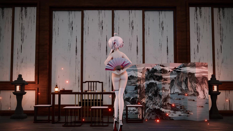 MikuMotion: प्राचीन शैली; सुरुचिपूर्ण Cheongsam; ललचाना; नर्तक