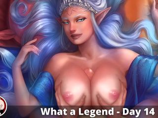 Borzoa: Wal - 14 - Offentlig deepthroat, mager prinsessa med enorma bröst ger boob...