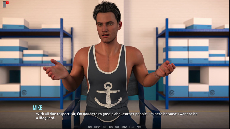 Wickedgammes studio: とても幸運なベイのライフガード(パート8)