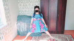 Kitty_Cross: Sexy sólo performer crossdresser Sissy Model Cosplayer Shemale Krátké šaty Domácí...