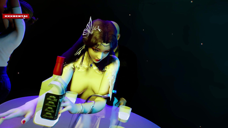 Soiyu Hentai: Qing Yi Jiggly Queen на виртуальных каблуках - 3D анимация, хентай